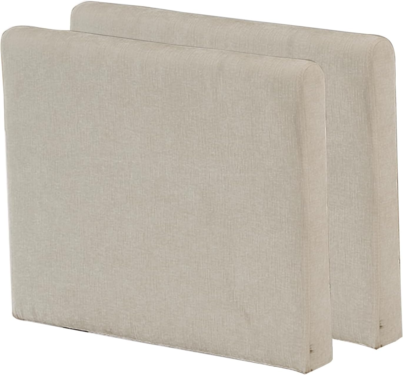 mikibama Alternative Sofa Armrests for 2 Seater Sofa, 3 Seater Sofa and 4 Seater Sofa, Chenille, Light Coffee