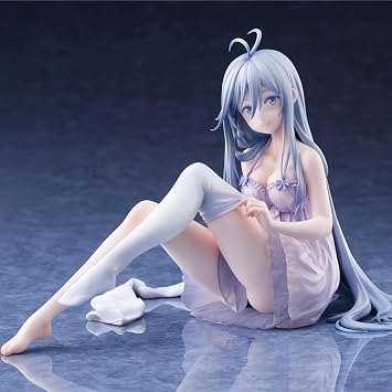 Reina Car Figure, Vibrant Beautiful Girl, 1/7 Scale, ABS & PVC, Painted, Assembled Figure, Height 3.9 inches 10 cm