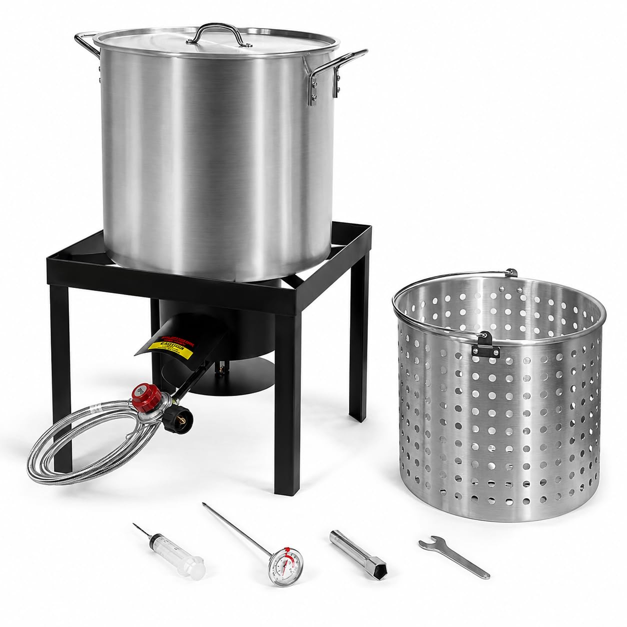 Barton 64QT Turkey Deep Fryer with High Pressure Burner