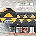 VEVOR Rubber Curb Ramp 2 Pack, 4.3