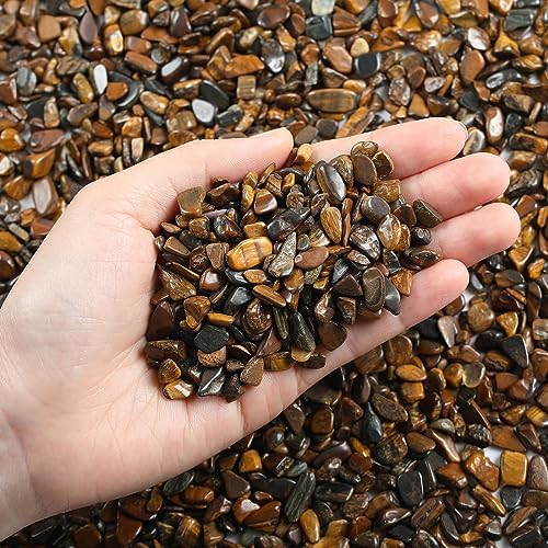 XIANNVXI Tigerauge Dekosteine 100G