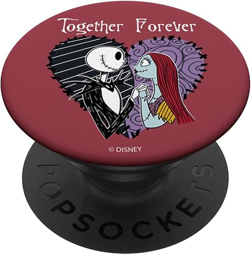 Miniatura 6 de Disney Jack y Sally Forever PopSockets MagSafe PopGrip de The Nightmare Before Christmas para iPhone
