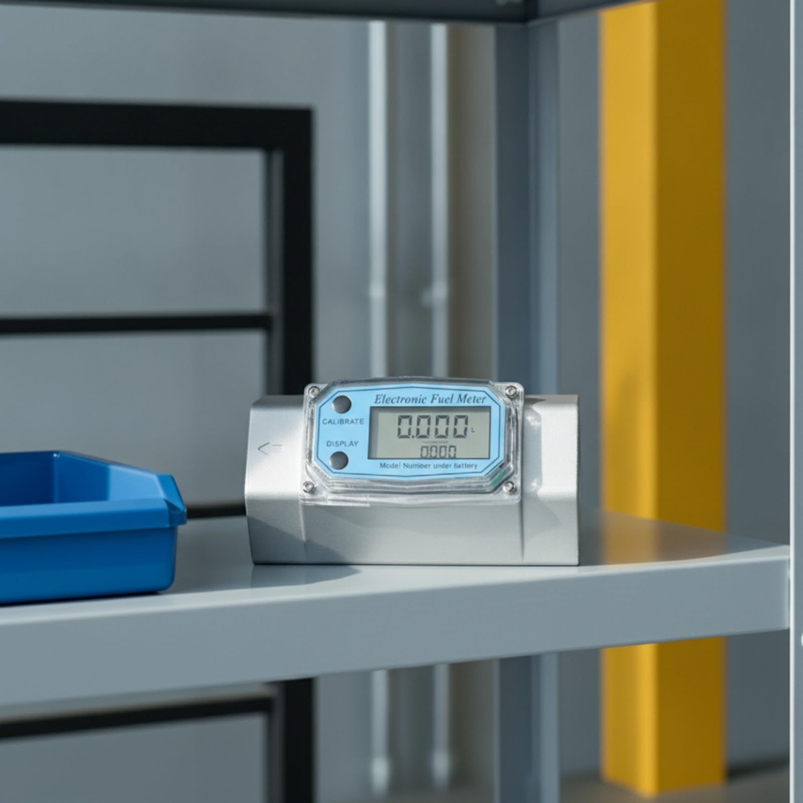 Harilla Medidor Flujo Líquido Electrónico con, 1 Pulgada, Medidor De Electrónico De Acero Inoxidable De 1 Pulgada con Pantalla Instantánea