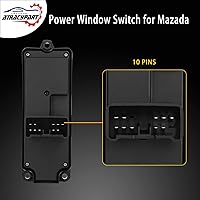 Vista 5 de Interruptor principal de elevalunas eléctrico delantero izquierdo lado del conductor para Mazda 3 2004 2005 2006 2007 2008 2009 Mazda 3, 2009