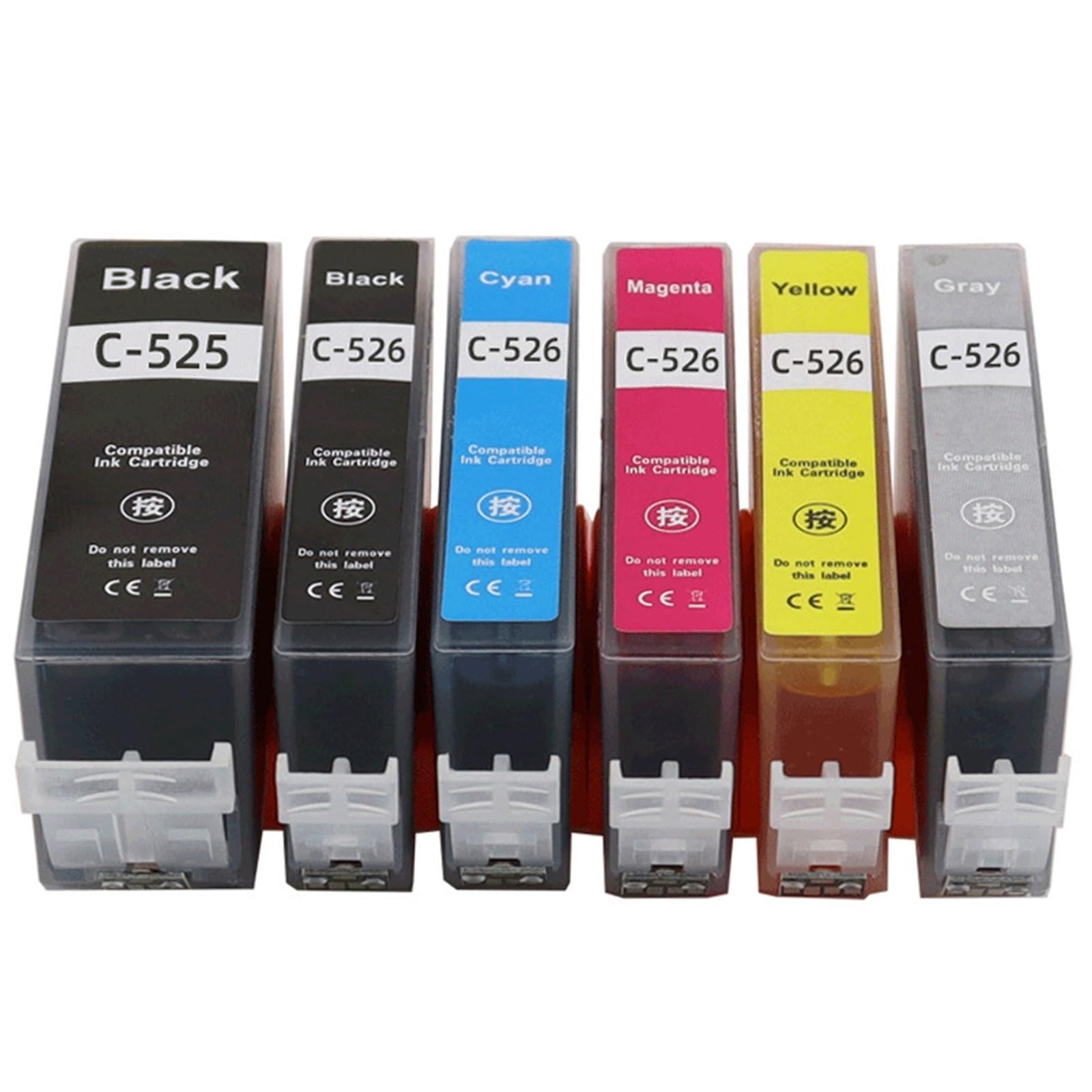 Cartucho de Tinta PGI-525 CLI-526, Compatible con Canon