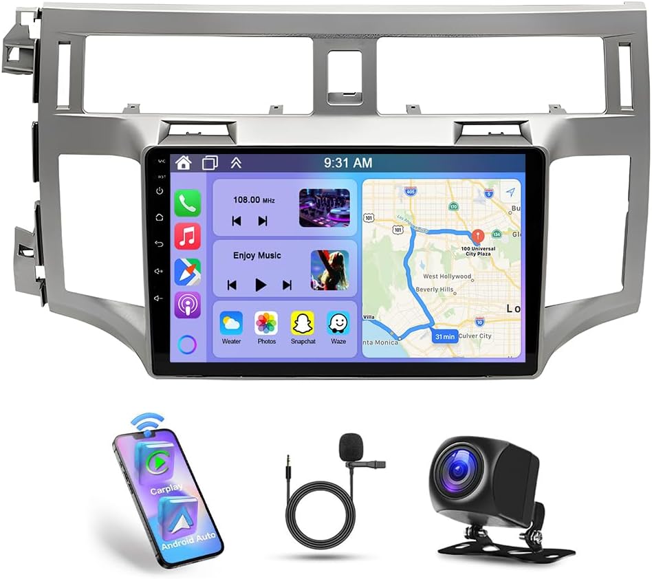 Oskkude 9" Android 13 Double Din Car Stereo for Toyota Avalon (2005–2010)