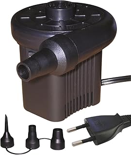 Jobe V Air 230 - Bomba eléctrica para Acampada, Color Negro