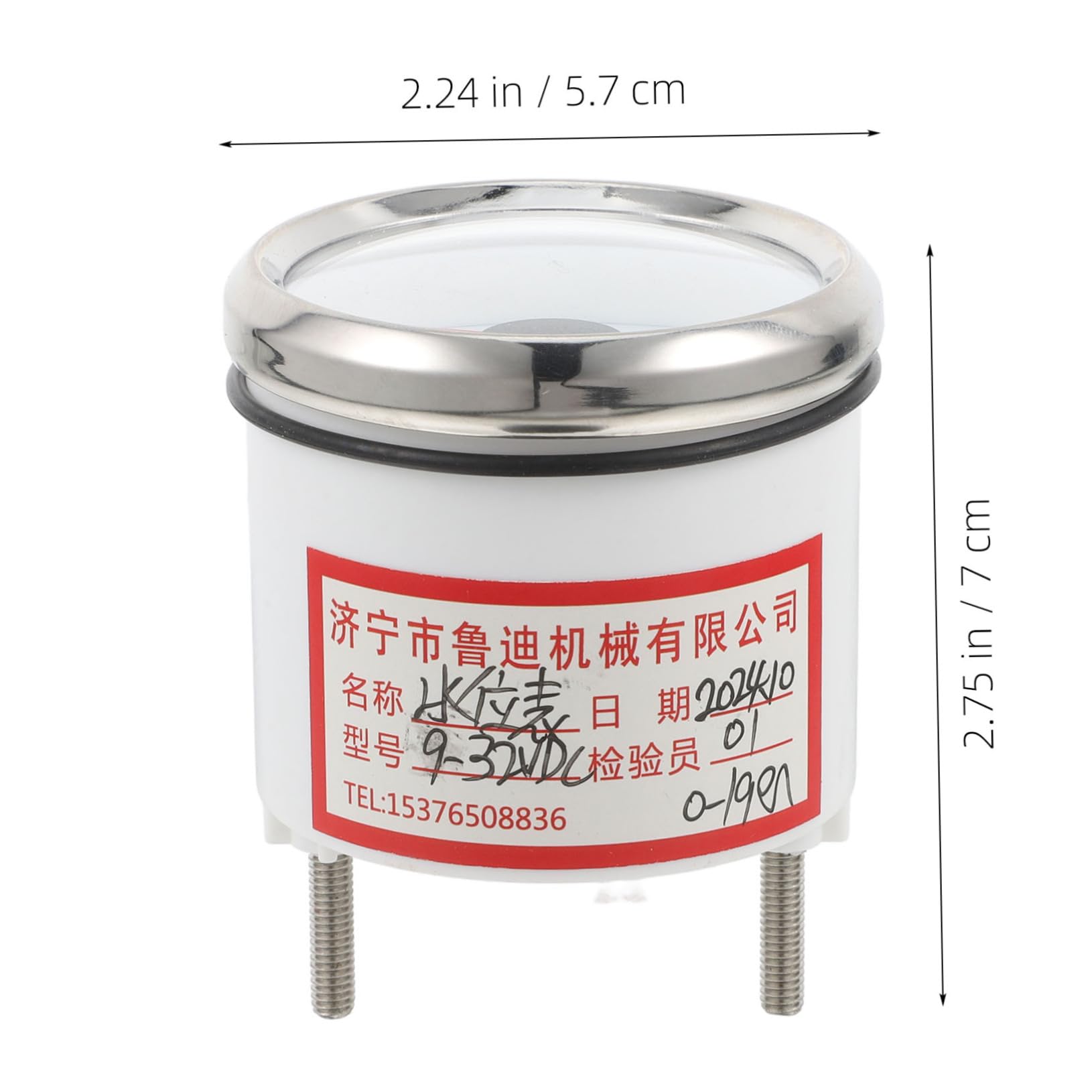 Wasserstandsanzeige 52mm aus Edelstahl für Tank und Aquarium