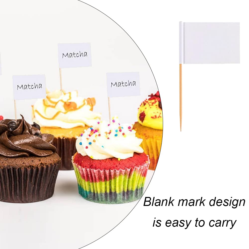 Xtahdge 100 stuzzicadenti bandiera decorazione cupcake panino mini stecchini