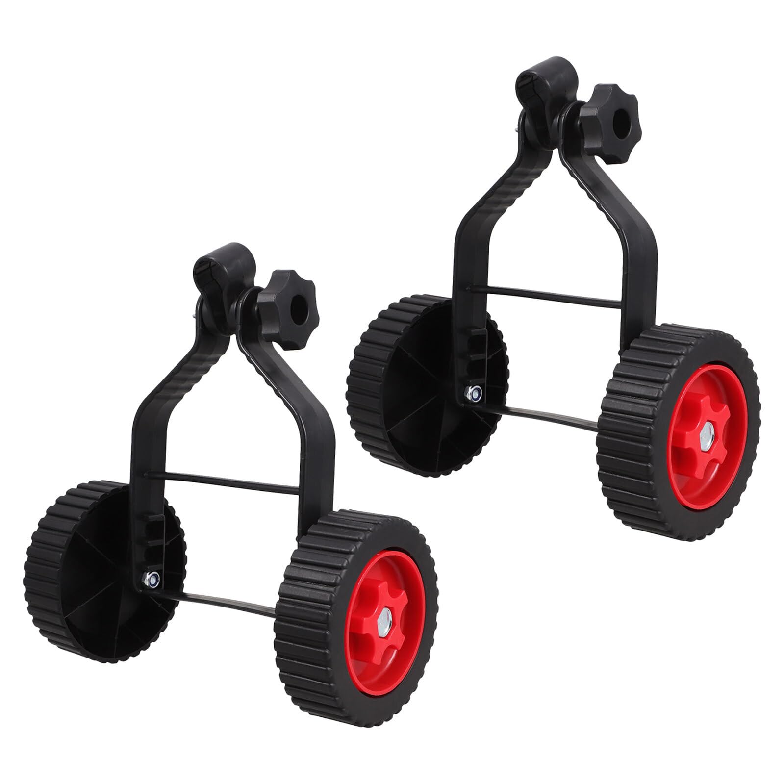 VICASKY 2pezzi Ruote di Supporto per Decespugliatore Spinta Ruote Ausiliarie per Tosaerba Parti di Ricambio per Decespugliatore Accessori per Manutenzione del Prato