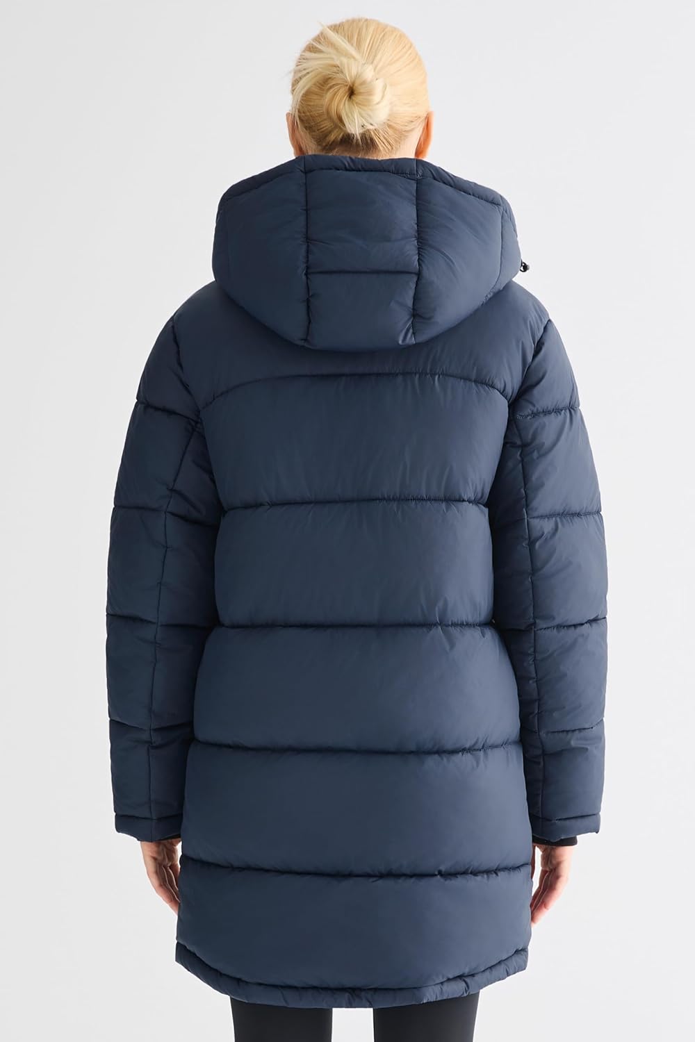 Orolay CHIIONE Winter Puffer Jacket Women's Mid-Length Relaxed Fit Warm Down Coat with Hood, Windproof Winter Parka - Image 5