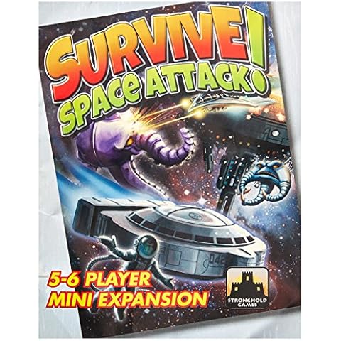 Stronghold Games STG09005 Survive Space Attack 5-6 Player Mini Card Game Cover