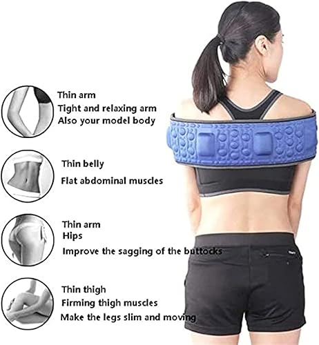 Miniatura 2 de ERROCA Quemador de grasa para la cintura, quemador de grasa de vientre eléctrico, forma vibrante, adelgazante, ejercicio, masaje, quemador de grasa,