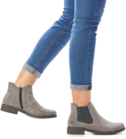 Rieker Femme Z2194 Bottes Chelsea Confort Antistress