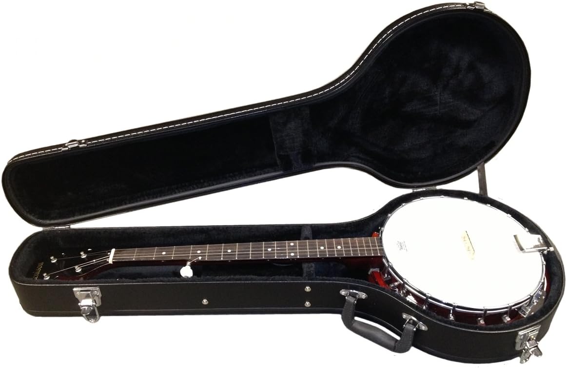 HARDSHELL BANJO CASE - Universal Fits Most Standard Size - Travel Heavy Duty NEW