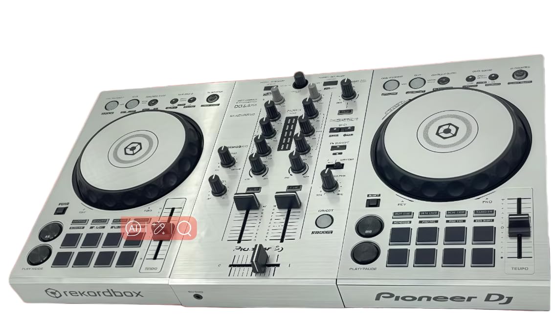 Amazon.com: Protective Cover Skin for Pioneer DDJ-400 (silver