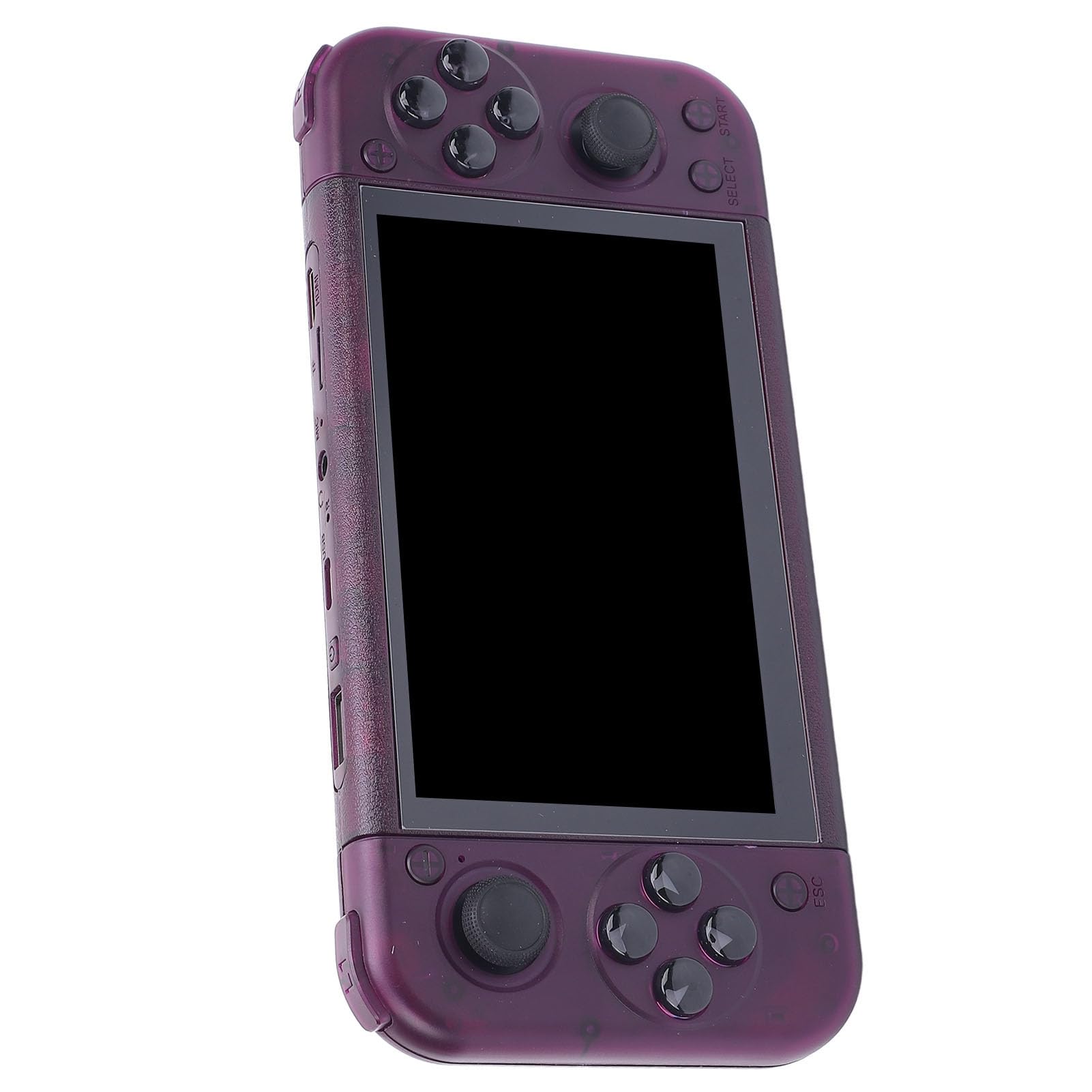 Cocoarm Console per Videogiochi retrò Portatile, Console per Videogiochi Portatile con Schermo IPS da 5 Pollici Joystick 3D Doppi USB C da 2 GB DDR4 64 GB per Giochi in Famiglia da Viaggio (Viola