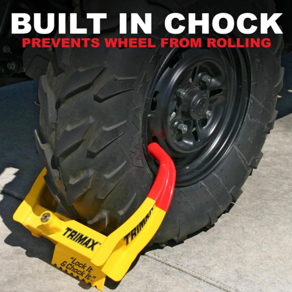 Amazon.co.jp: Trimax TCL65 Wheel Chock Lock [並行輸入品] : 車＆バイク