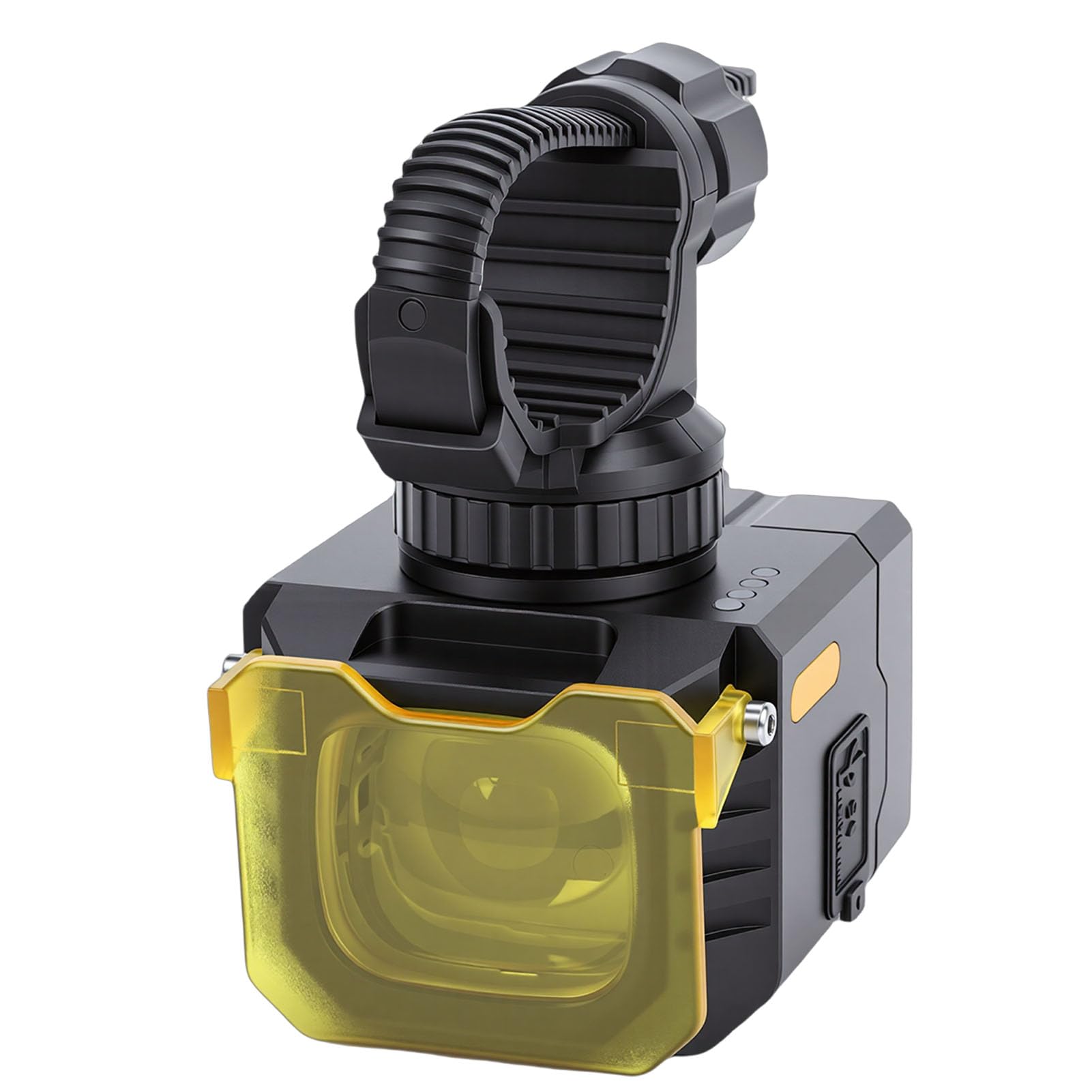 Bediffer Luce per Bici Ultra Luminosa IPX5 Impermeabile Tipo C Faro per Bicicletta a Ricarica Rapida per Guida Notturna 2400lx 3600mAh Design Compatto