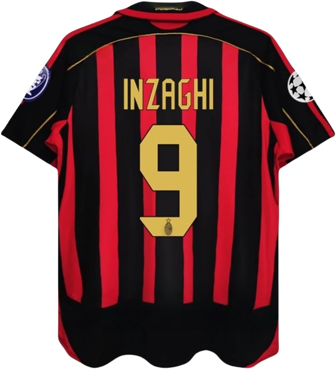 [RWRAPS] フィリッポ・インザーギ ユニフォーム 2006年 インザーギ レトロ ホーム アウェイ 背番号9 復刻版 非公式