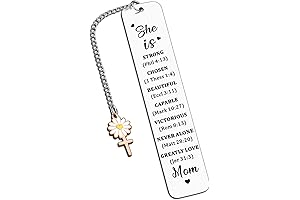 Gifts for Mom from Daughter Son Bible Bookmark for Mother's Day Christmas