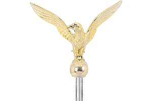 Majestic Eagle Flag Pole Topper: Awe-Inspiring Outdoor Elegance