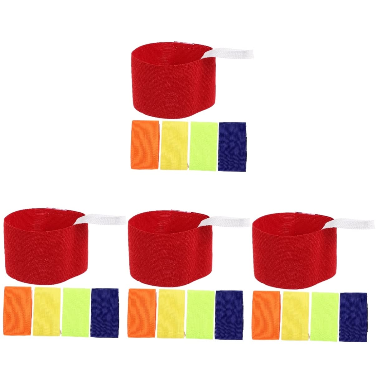 Toyvian 20pcs Soccer Captain Armband for Boys and Girls - Sports Arm Bands for Team Games Compact Lightweight Design for Football Basketball and More-image-23