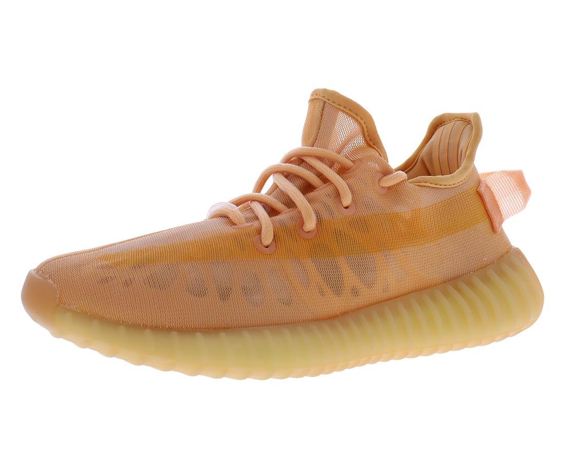 adidas Men's Yeezy Boost 350 V2 Sneakers 5 Mono Clay/Mono Clay/Mono Clay-orange