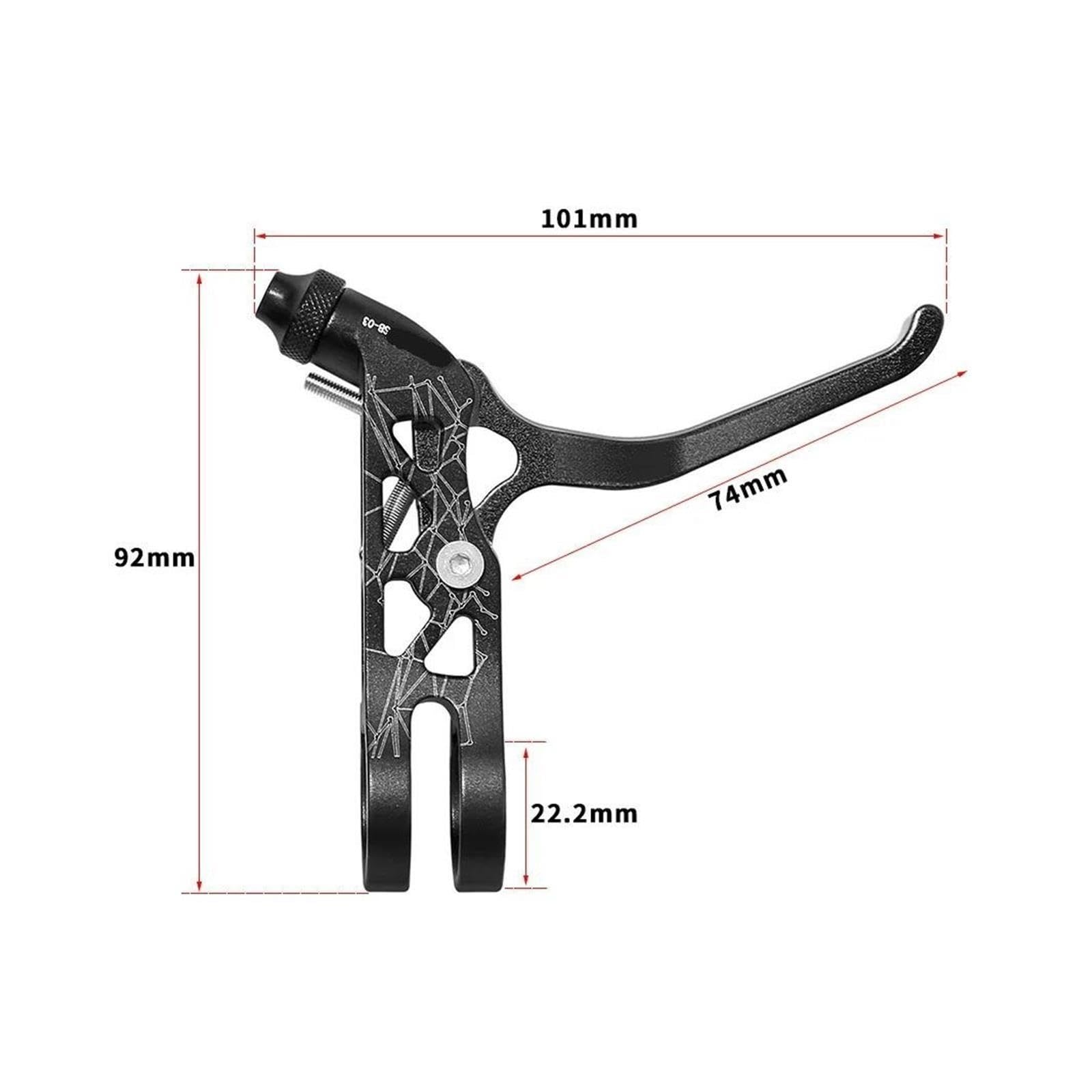 Genérico Manetas de Freno, Compatible con Brompton, BS03 Plegable