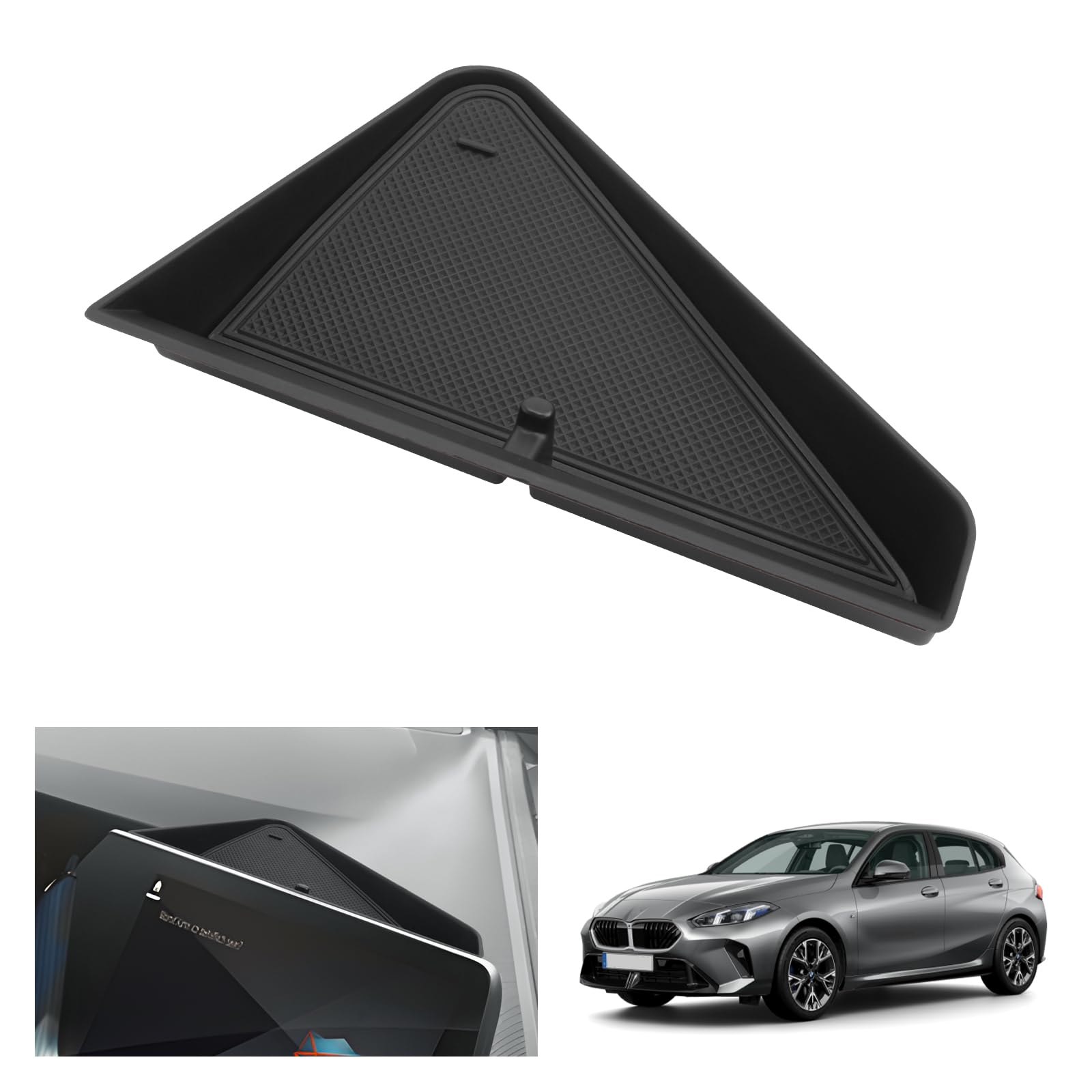 GAFAT Compatibile con BMW Serie 1 F40/Serie 2 F44 2019-2023 2024 Vano Portaoggetti Console Centrale, Serie 1 F40 Serie 2 F44 Posteriore dello Schermo Organizer Vassoio, Accessori Serie 1 F40