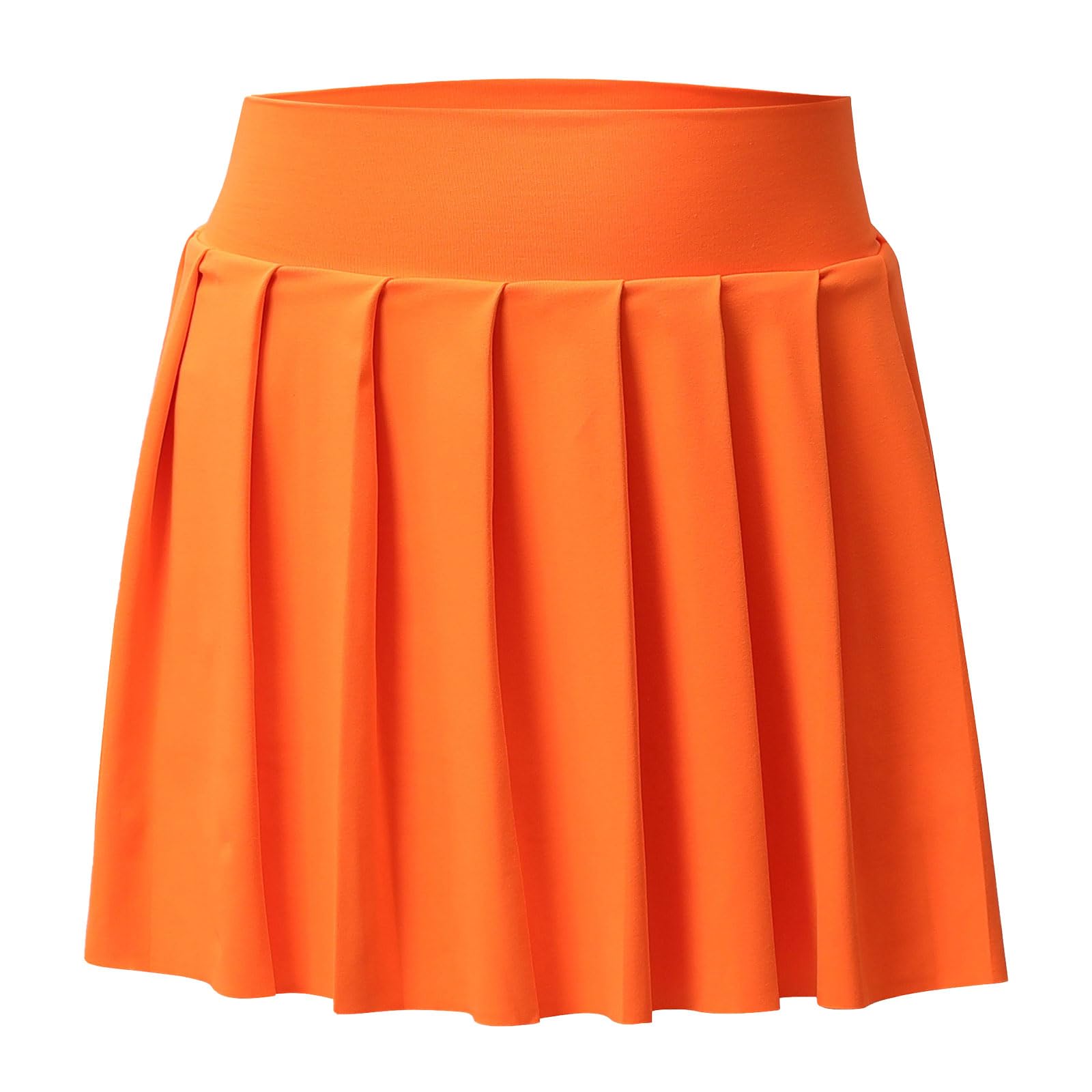 Bezioner Girls Tennis Skirt A-Line Pleated Skirt with Shorts Pocket Uniform Skort for Golf Athletic Cheerleading