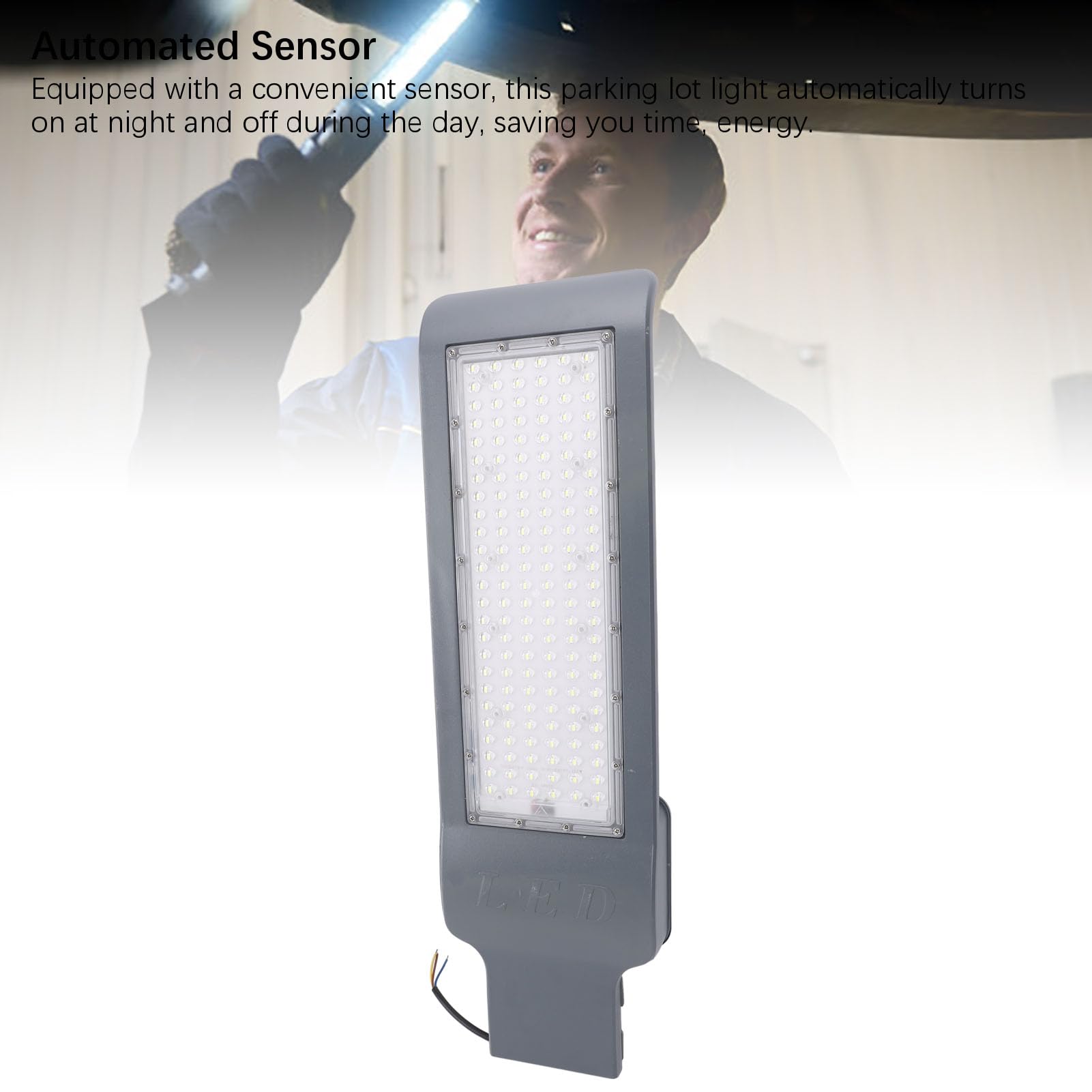 Lumière de Parking 150w 6000k Ip65, projecteur 150w, réverbère pour cour, Garage, rue, parkings, entrepôts