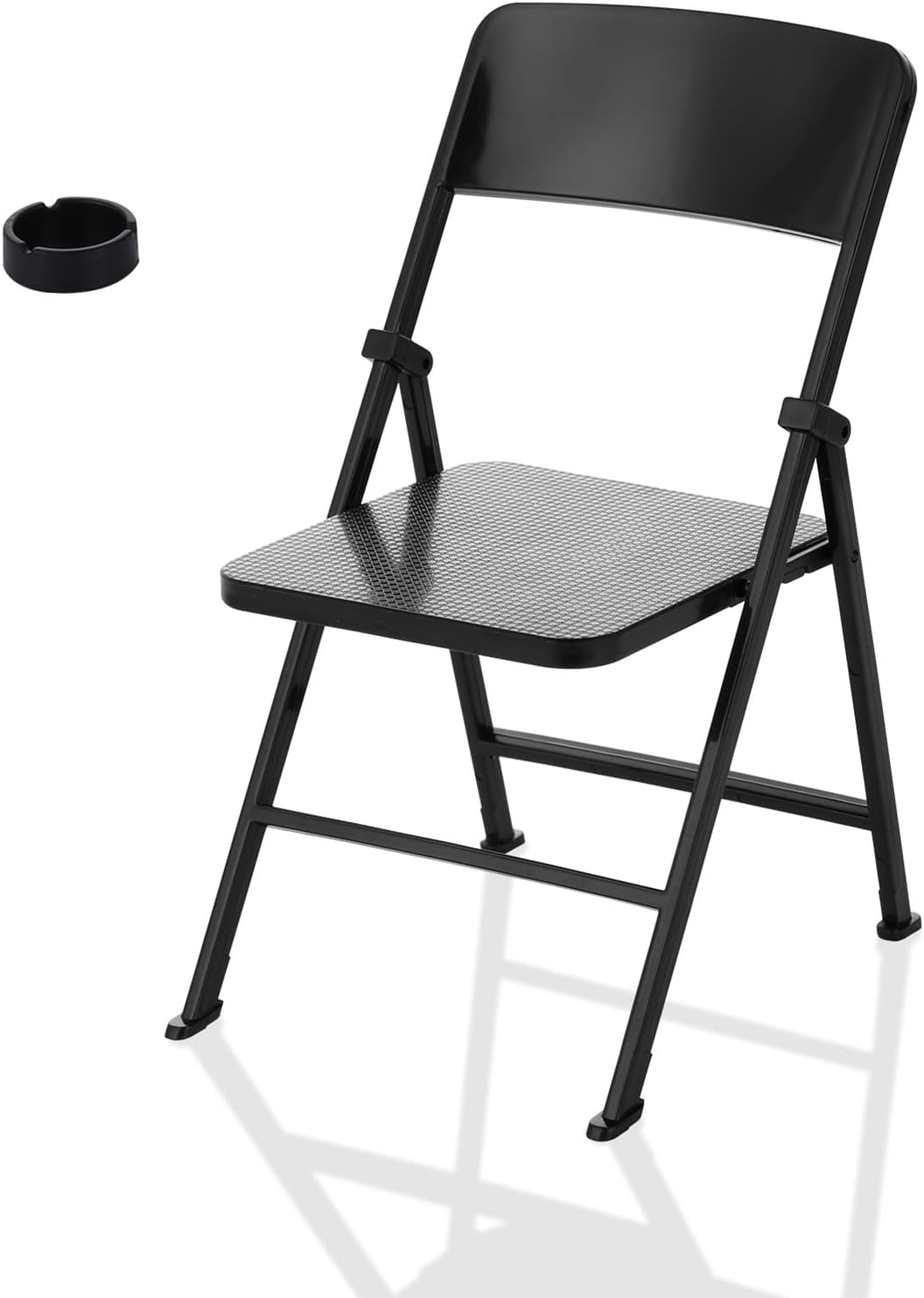 TIESOME Dolls Folding Chair, 1/6 Scale Mini Chair Dollhouse Folding