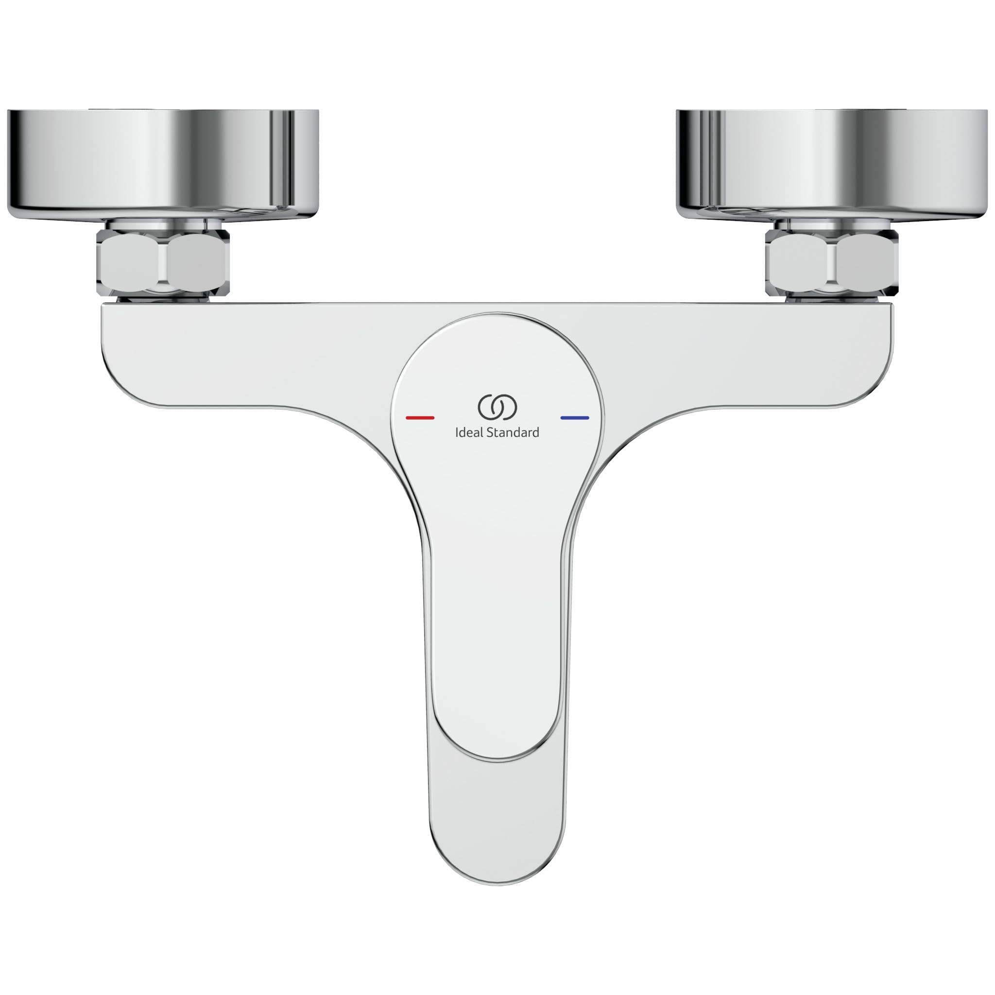 Ideal Standard - Cerabase, Miscelatore esterno per vasca o doccia, Cromato
