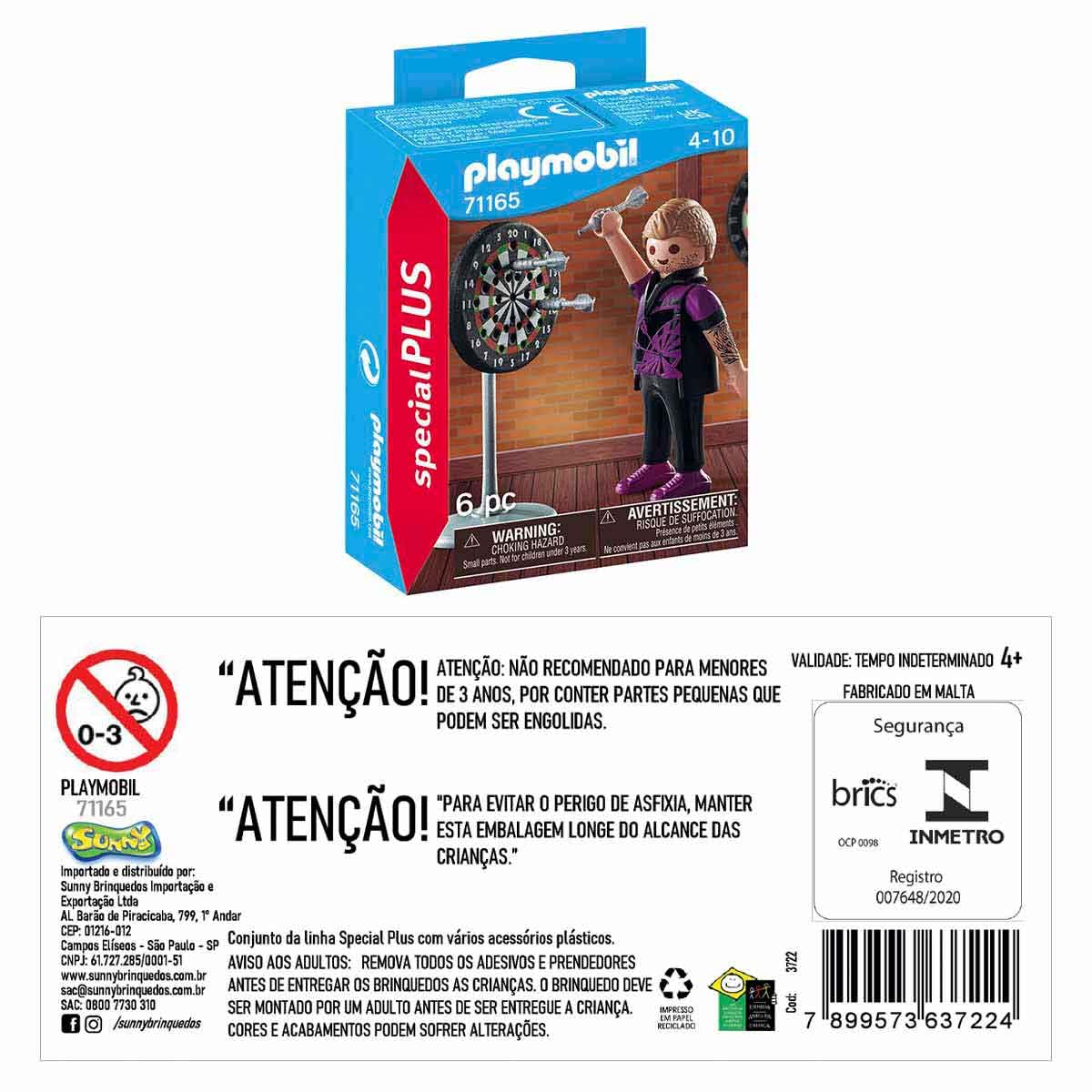 Playmobil 71165 Special Plus Jugador De Dardos