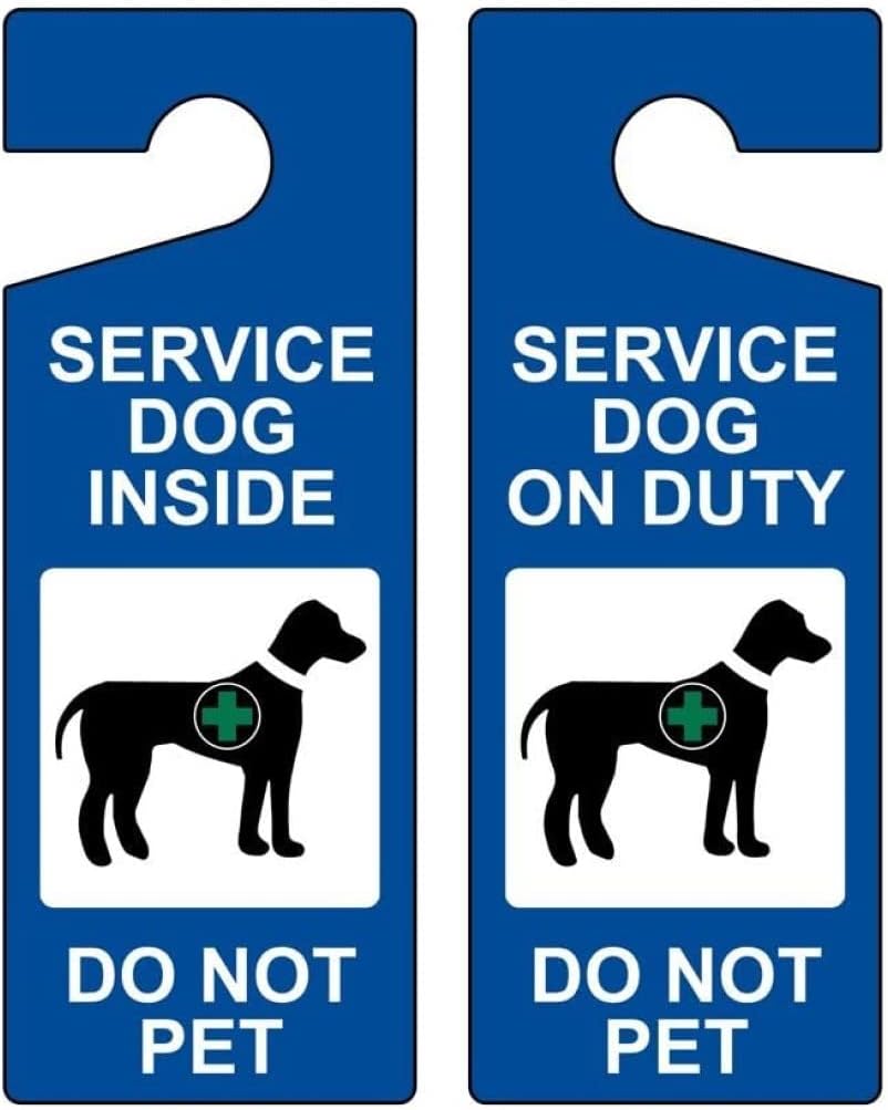 Service Dog Inside Do Not Pet Service