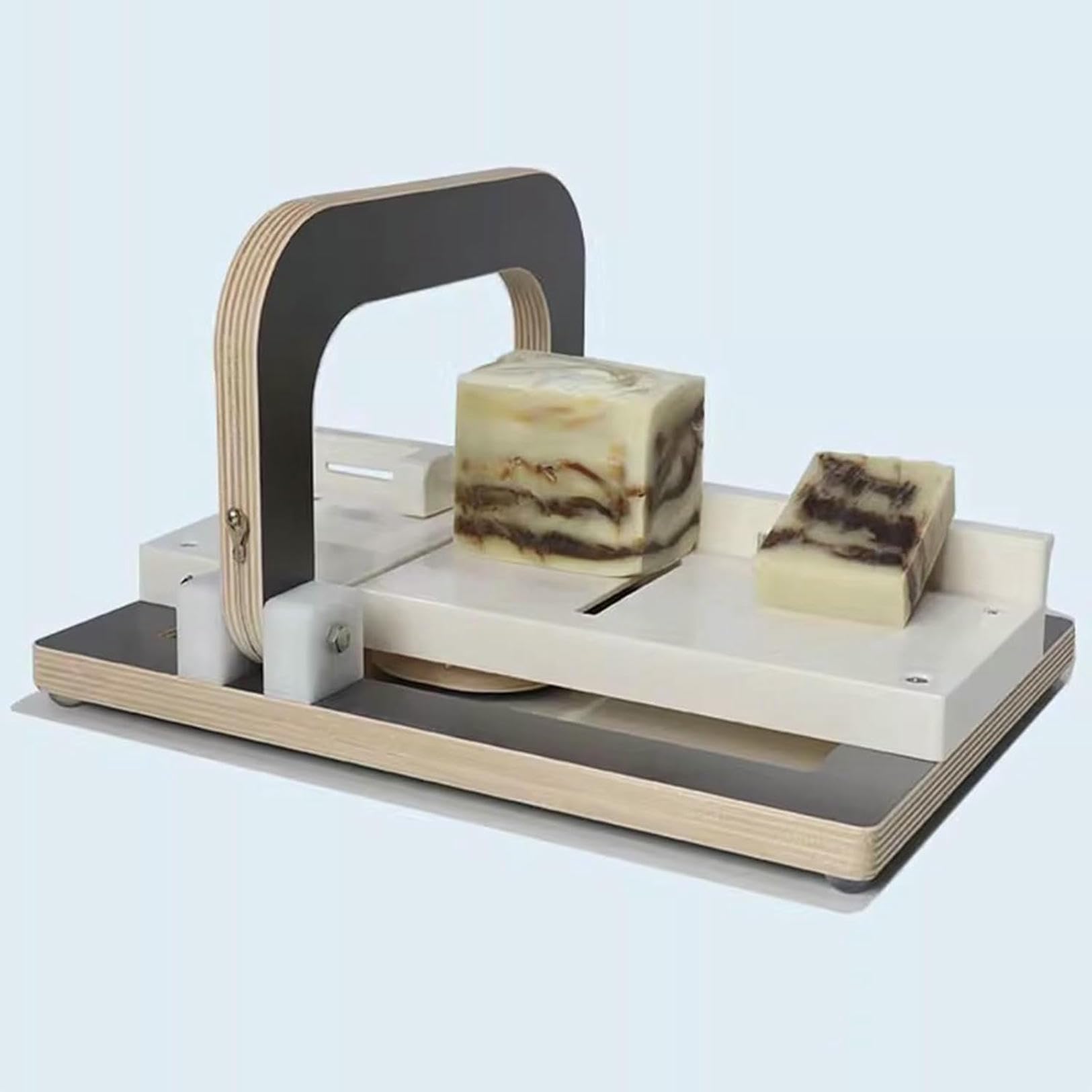 Eiwitany Soap Cutter with Stainless Steel Wire, Single Wire Soap Cutting Tool for Handmade Soap, Loaf, Candles, and Butter