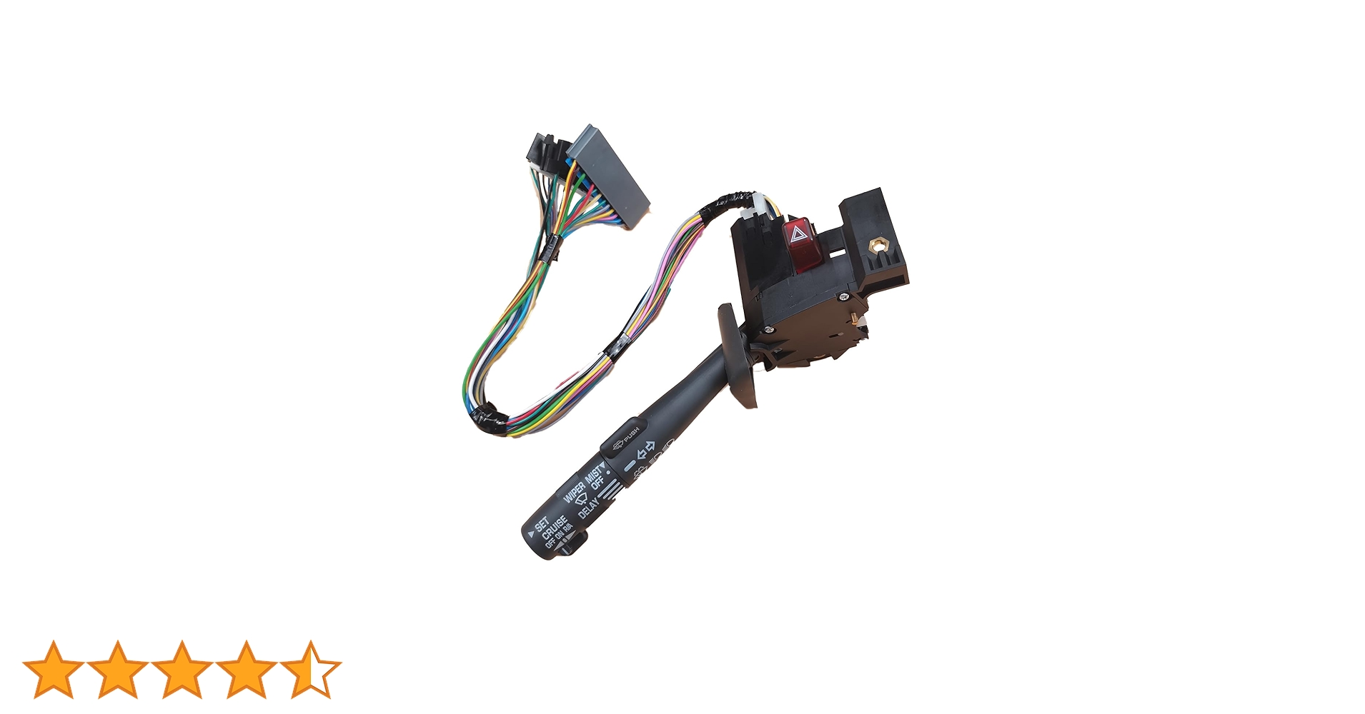 【K】スイッチ、ワイパー、ステー Amazon.co.jp: フロントガラスワイパースイッチ 7ピン ON-OFF ON