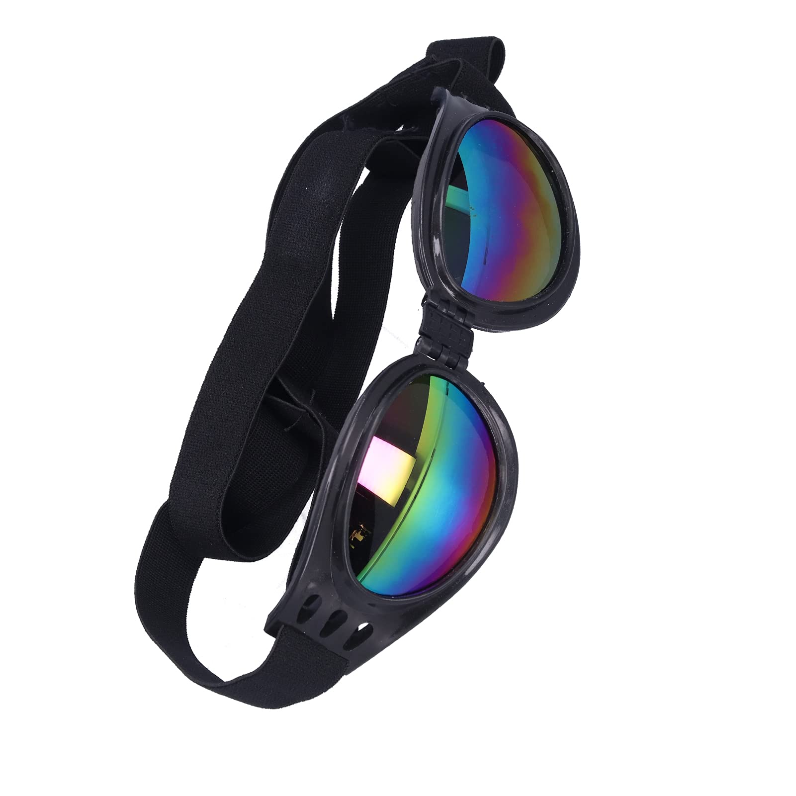 Dog Outdoor Sunglasses, Pet Sunglasses Foldable Dog Protection Glasses Summer Pet Sunglasses with Adjustable Strap for Medium and Large Dogs(Black, Love Type) (B096PX8BQD) Amazon Price History, Amazon Price Tracker