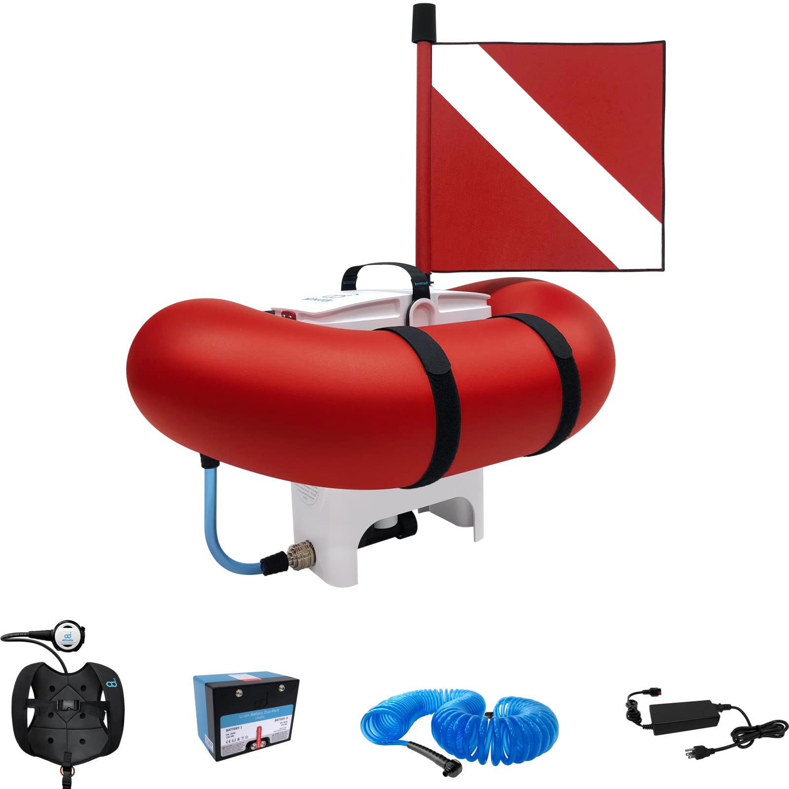 Buy AirBuddy Single Diver Pack Dive System, Battery Powered