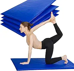 Colchonete de Exercícios Colchonete de Espuma Alta Densidade 3cm | 90x40cm | Impermeável, Dobrável e Resistente | Treino Funcional, Pilates, Yoga, Fitness em Casa ou Academia Tapete Fitness Compacto e Portátil ASIN
