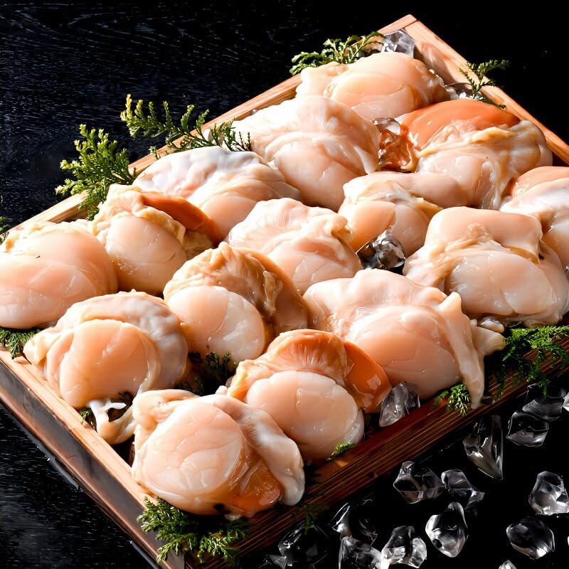 Amazon.co.jp: 北海道 野付産 冷凍 むき身 ホタテ 500g×3パック1.5kg
