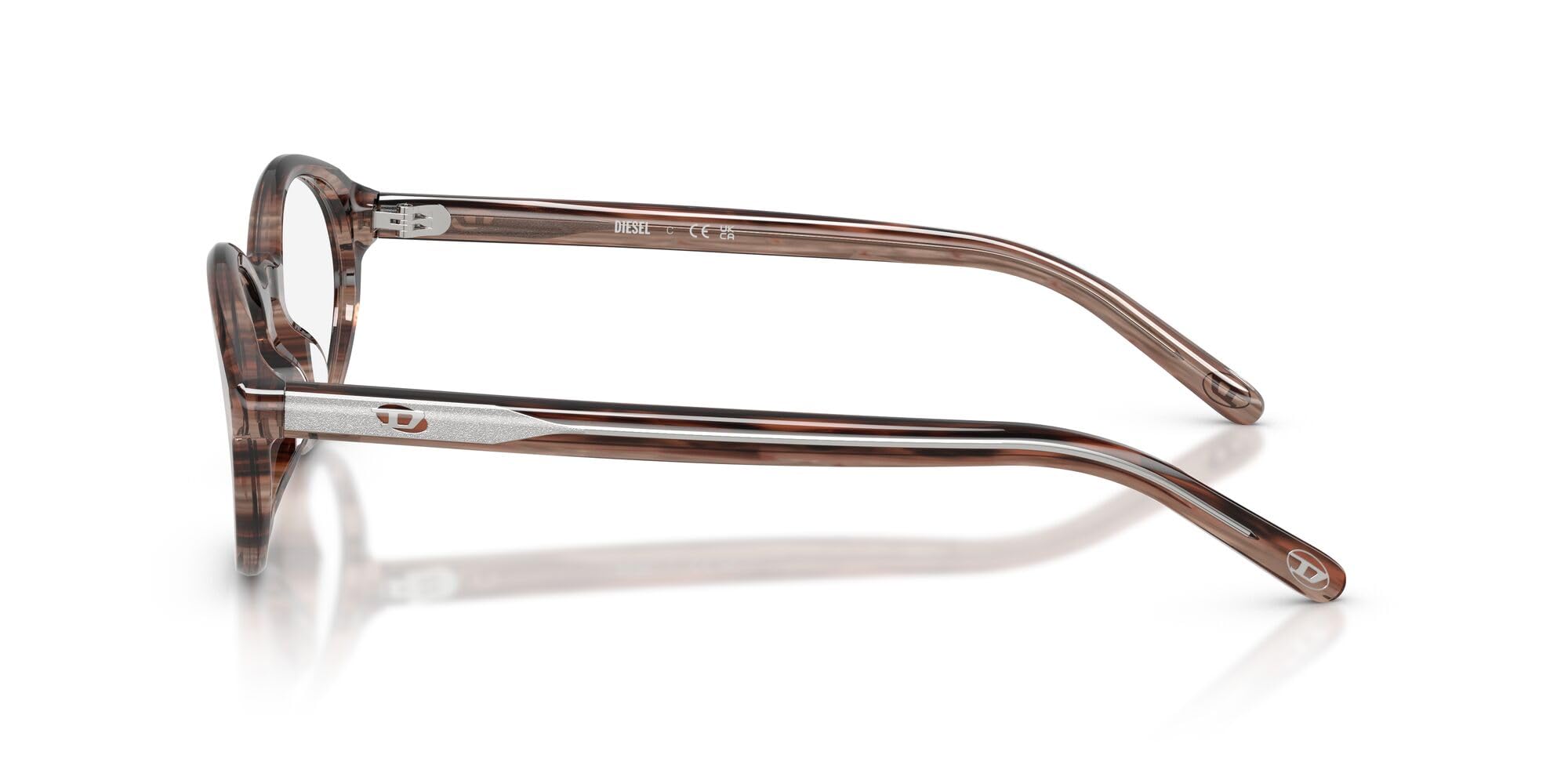 Diesel Eyewear Unisex Dl4015u uniwersalne oprawki, owalne, do okularów na receptę