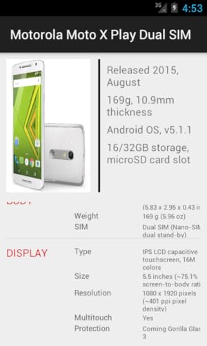 Motorola Moto X Play Dual SIM