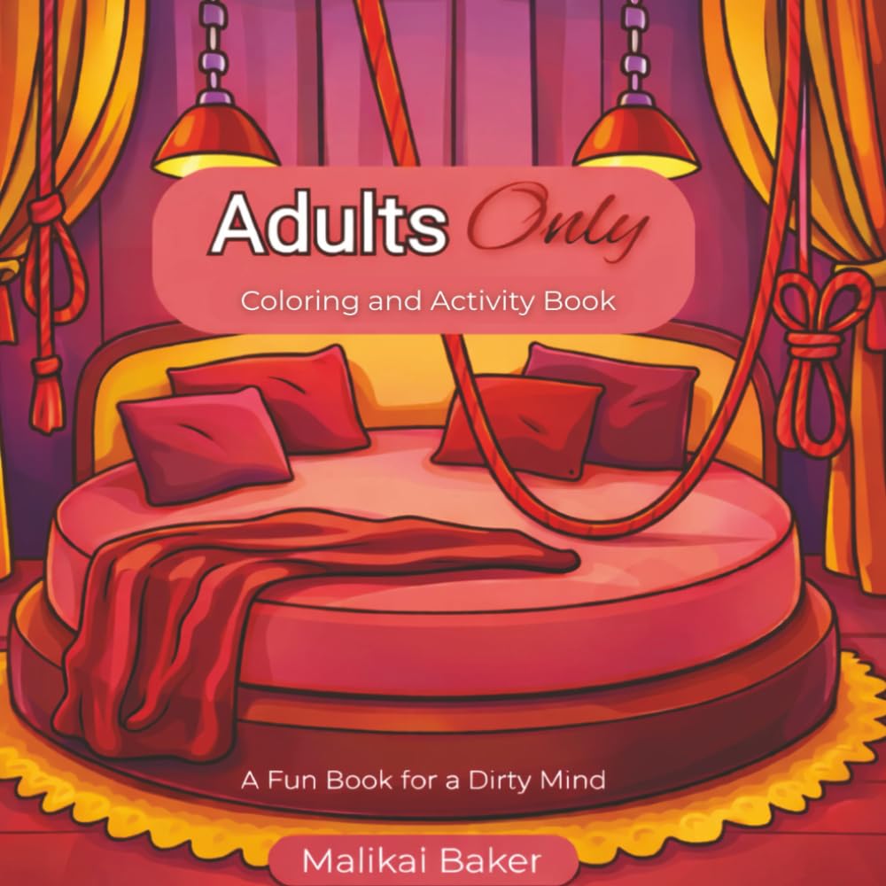 Adults Only Coloring and Activity Book