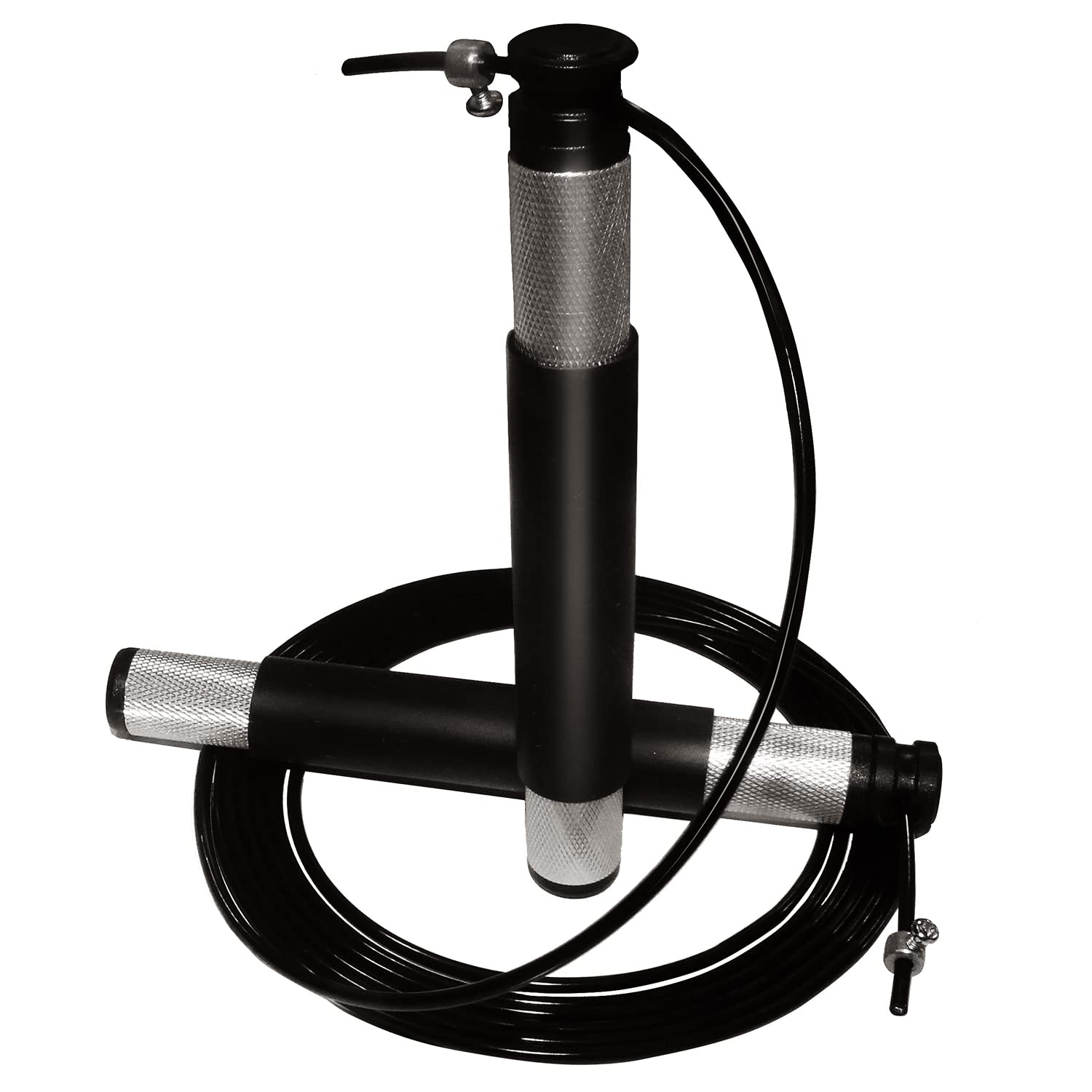 USI UNIVERSAL THE UNBEATABLE Lightweight 629CJ Cable Skipping Rope/Jump Rope 3mm Pvc Rope With Metal Cable Insert With Screws To Fit The Height, Anti-slip Handles For Firm Grip (B07H6DMQRF) Amazon Price History, Amazon Price Tracker