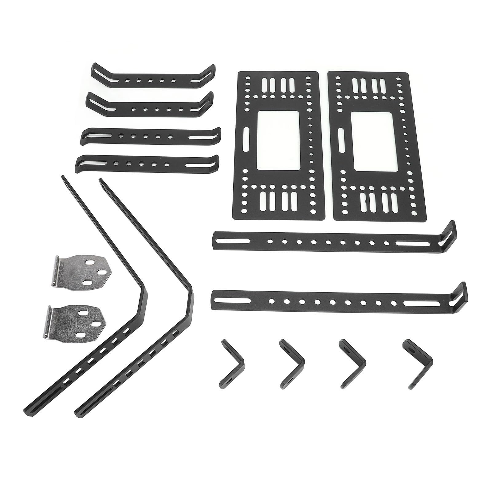 Support de Support de Valise Latérale de Moto, Support Universel Multifonctionnel à Dégagement Rapide en Alliage D'aluminium avec Support de Valises Rigides de 18 L pour la