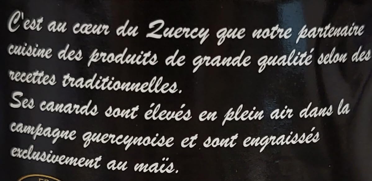 Grasso d'anatra in confezione da 3 – Conserva in vetro da 650 g peso netto ciascuno – Origine France