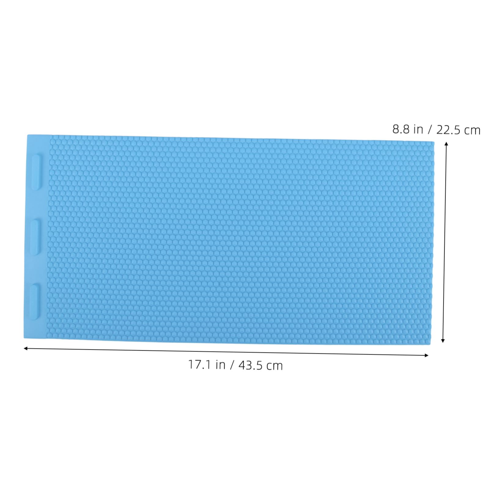 TEHAUX Stampo in Silicone Blu per Fogli di Cera d Api, Multifunzione, Facile da Trasportare, per Apicoltura e Fai da Te