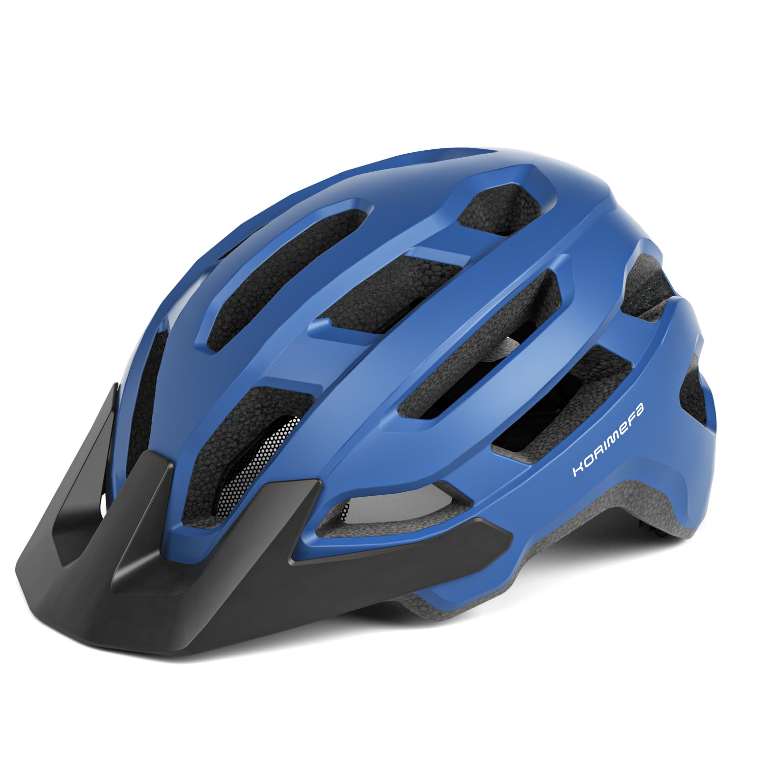 KORIMEFA Kids & Youth Bike Helmet with Visor, Adjustable 51โ61cm